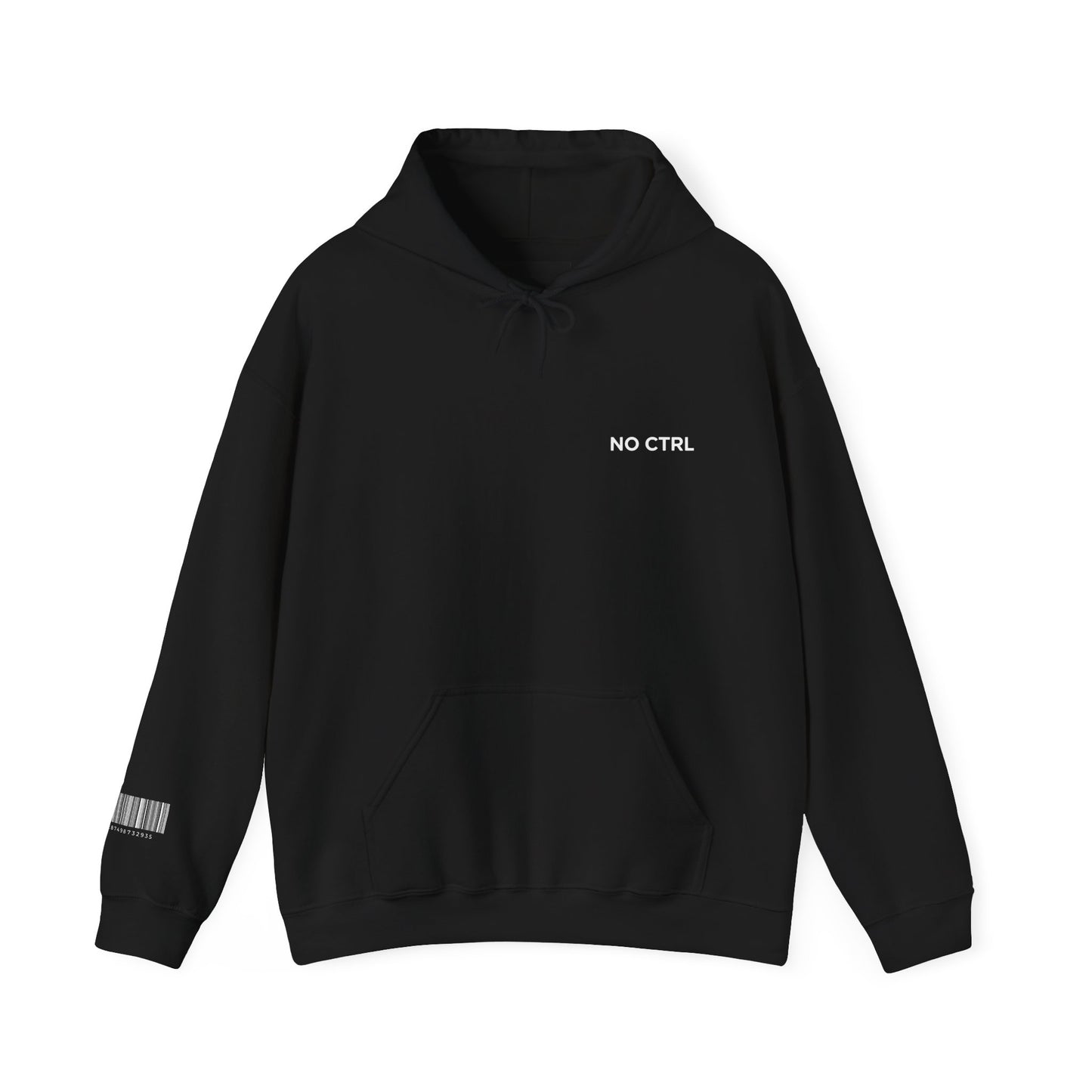 NO DIGITAL ID NO CONTROL Hoodie — The Awakening Back-Print Statement Sweatshirt